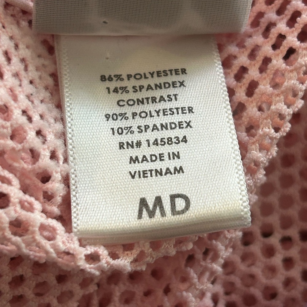 Pusheen Activewear Crop Jacket Zippered With Mesh Panels Size Medium - Picture 5 of 9